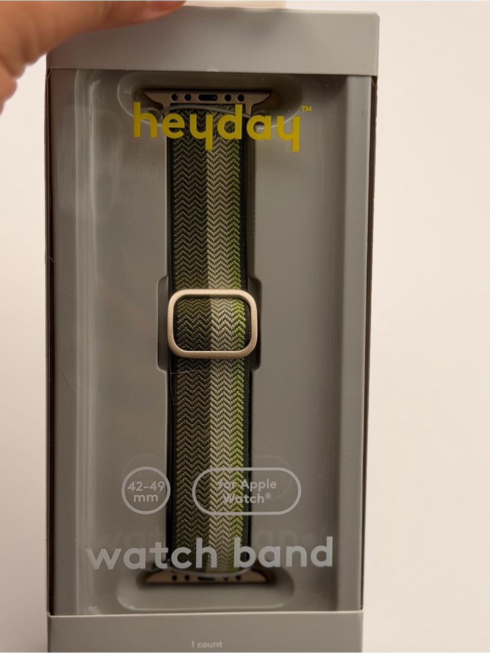Heyday Apple Watch Band, Dual Color, Green,42/44/45/46/49mm, New, Single Loop